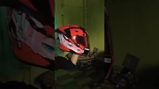 Gantengin helm gm race pro stiker anime zero two