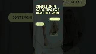 Skin Care Tips For Healthy Skin #shorts #skincare #skincaretips #youtubeshorts  #dermatologist