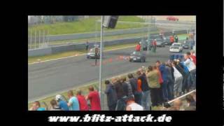 16. Opeltreffen Oschersleben 2011 - 1/8 Meile Sprint Opel Corsa A vs. Opel Corsa A Faltdach