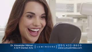 Ask Alexander Milman, DDS in Jersey City, NJ and Manalapan, NJ about Lumineers Veneers