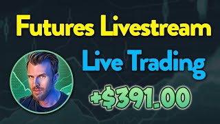 +$391.00 Profit - LIVE Day Trading! Market Clubhouse Futures Livestream - November 8th, 2024