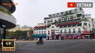 Hanoi old quarter | Hanoi walk【4K】