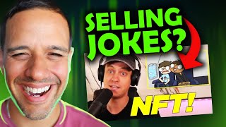 Comedians selling NFTs of jokes through JAMBB...NFTs poised to EXPLODE into new markets!!