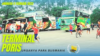 BUS BONGSOR DIKEJAR BOCIL🔥‼️ TERMINAL PORIS SYURGANYA BUSMANIA‼️