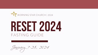 RESET 2024 Introduction