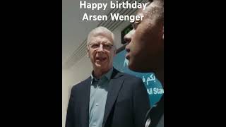 🎉✨Happy Birthday to the Legendary Arsène Wenger! ✨🎉  Arsenal's Icon Turns 74 🎂❤️#wenger #invincible