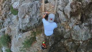 Wandern in der Moni Kapsa Gorge auf Kreta #Insta360