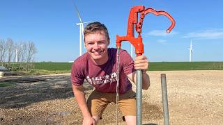 Restoring A $7,000 Mansion: Hooking Up The Well (We Have Water!)