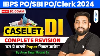 Caselet Data Interpretation Complete Selection Revision For IBPS PO Pre, SBI PO 2024 | By Arun Sir