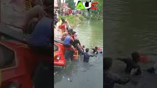 Odong Odong Kecebur di Sungai #shorts