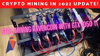 Crypto Mining 2022 MINING RAVENCOIN RVN WTIH GTX 1050 TI ξ ₿ 香港加密貨幣挖礦