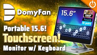 Awesome USB-C Portable Monitor!  DomyFan Portable Touchscreen Monitor