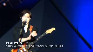 140504 CNBLUE speak Thai /CNBLUE Live Can't Stop in BKK