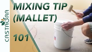 Ecodur Roof Coating  - Quick Mallet Trick