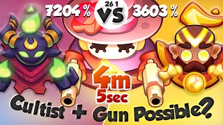 Can CULTIST team up with Gunslinger? PVP Rush Royale