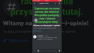 Serwer dla widzów! Link w opisie 👇⬇️