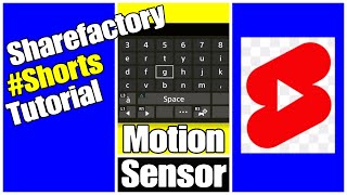 How to add text using Motion Sensor on Sharefactory #Shorts