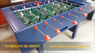 Futbolito de Renta Diversiones Bago