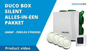 Productvideo -  DUCO Box Silent Alles-In-Een Pakket (perilex) | Ventilatieland.nl