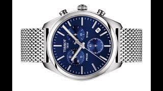 Tissot Men's PR 100 41mm Blue dial, Steel Bracelet T101.417.11.041.00