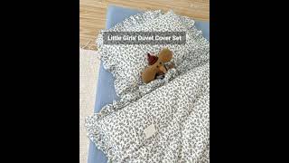 little girls duvet cover set  #babybedding #bedding #beddingset #sheetset