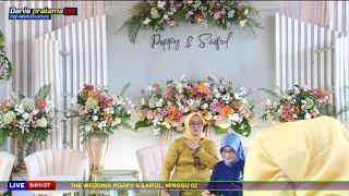 THE WEDDING POOPY & SAIFUL, MINGGU 02 JULI 2023            LIVE STREAMING CAMPURSARI EKA MUSIC