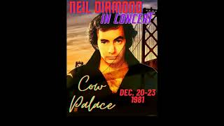 Neil Diamond Cow Palace 1981 Concert (Vintage Radio Commercial) #neildiamond #1980s #sanfrancisco