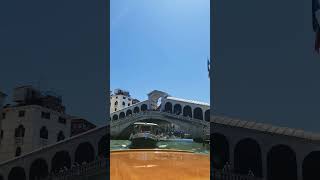 VENICE BOAT RIDE | Rialto Bridge | #shorts #Rialtobridge #4k #beauty