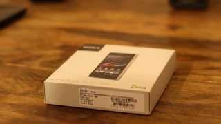 Sony Xperia Z1 Compact unboxing in white | madfortech