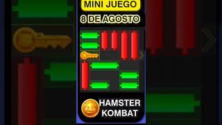 Mini juego 8 de agosto Hamster Kombat #hamsterkombat #games #minigames #youtubeshorts #fyp #crypto