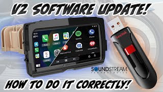 Must Watch! How to Properly Download and Update the Software on the New Soundstream V2 Radio