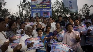 Watch: Dozens Mark Birthday of Engineer Srinivas Kuchibhotla Killed in US 'Hate Crime'