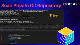 Scanning private Git repositories with Trivy