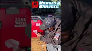 #unboxing #review of the #powersmart 2200w #inverter #generator #quiet #portable just in time