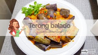 MASAKAN SEHARI HARI - Terong balado