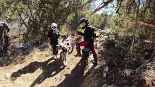 Suzuki DR350 Hard Enduro SIngle Track