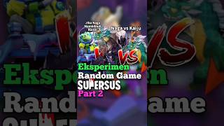 ROLE KAIJU VS NAGA. Eksperimen Random Game Super Sus Part 2 #shorts #supersus