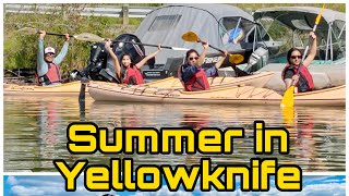 Summer in Yellowknife | Kayaking at the Great Slave Lake | July 2022