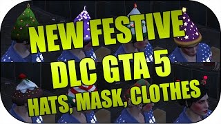 NEW GTA 5 Festive DLC 2016 Leaked Sweaters, Mask & Hats Christmas DLC Leaked