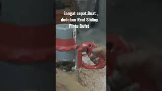 Rel sliding pintu geser @dua pengrajin