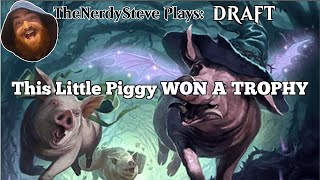 This Little Piggy WON A TROPHY | Wilds of Eldraine Alchemy Draft | MTG Arena