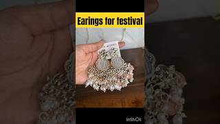 Best earing for festival | earings for diwali #earings