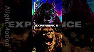 Godzilla vs King Kong-My ordinary life (slowed + reverb) #kingkong #godzilla #vs #shorts #youtube