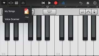 GarageBand - Voice Scanner