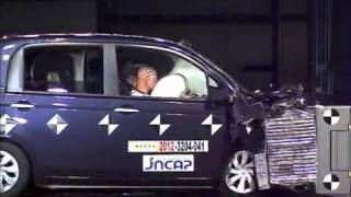 Crash Test 2012- Toyota Porte / Spade (Frontal Offset) JNCAP