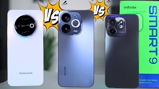 Tecno Spark 30c Vs Infinix Smart 9 Vs Itel A80 Comparison. Which has the best value for money?