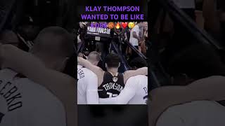 Klay Thompson 🏀🥲❤️