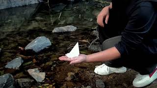 Origami Sailboat by J.C Magic - Magic Trick