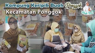 Nikmati Keripik dengan berbagai varian buah di desa Ponggok Kec. Ponggok