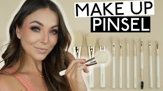 10 MAKE UP PINSEL für Anfänger & Profis 🖌✨ Empfehlung | Pflege & Anleitung